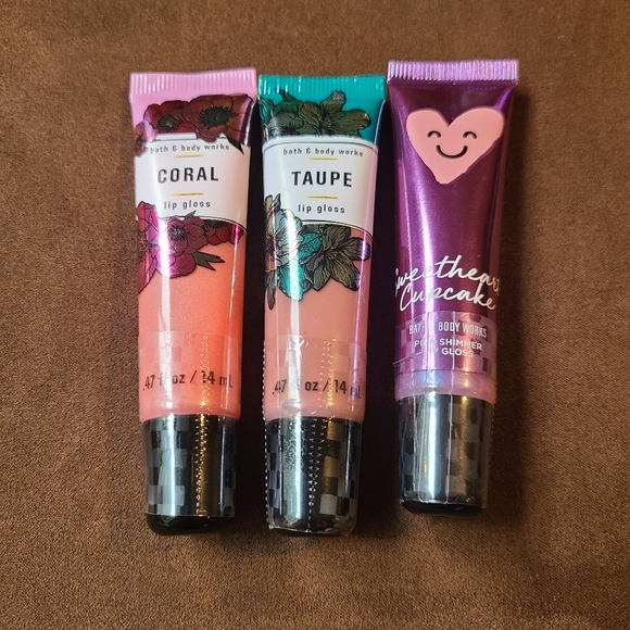 Bath & Body Works Other - New 3 Bath and body work lip gloss lot